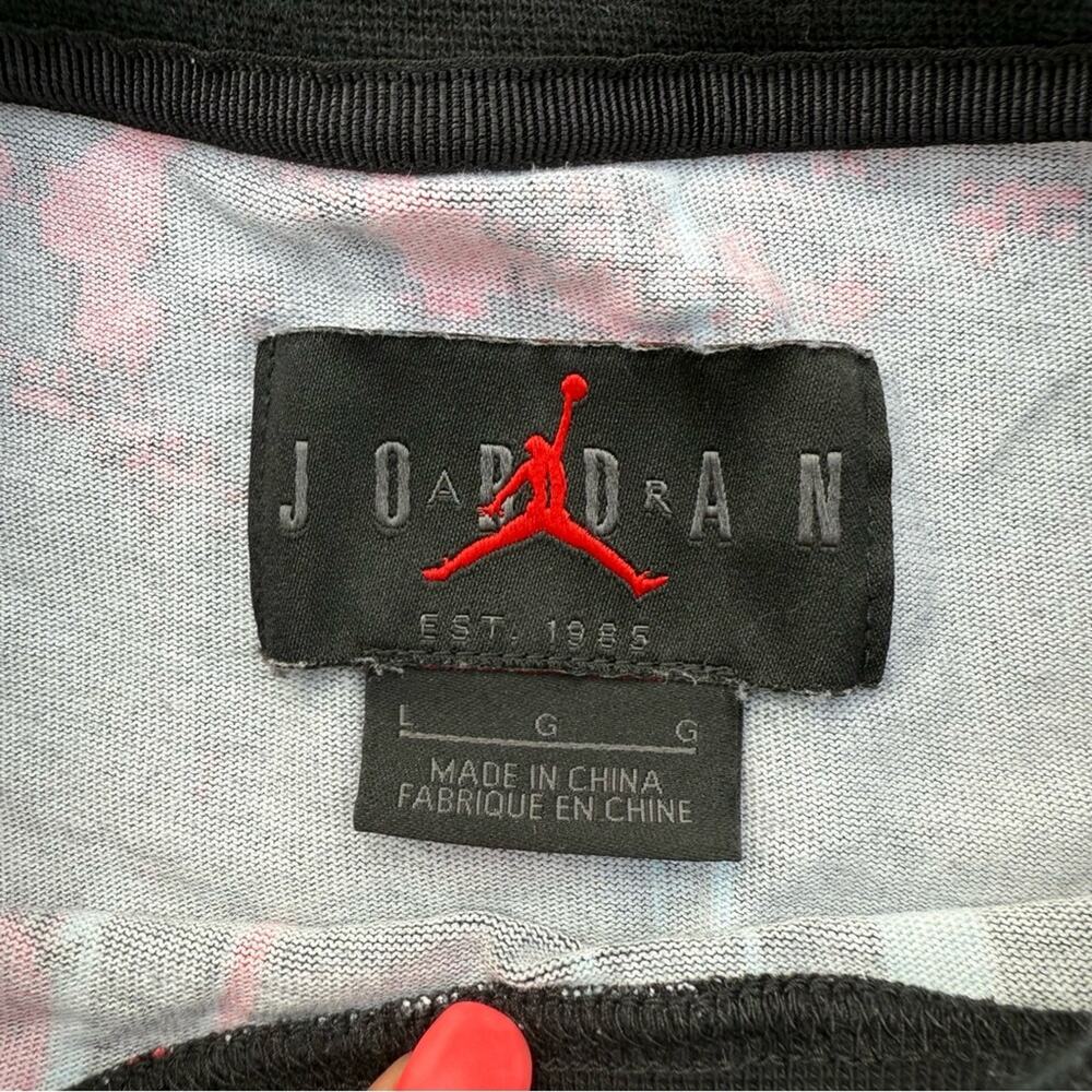 Nike Air Jordan DNA T-Shirt AOP Michael Jordan Blue Red Black CJ6093-657 LARGE - Picture 3 of 8